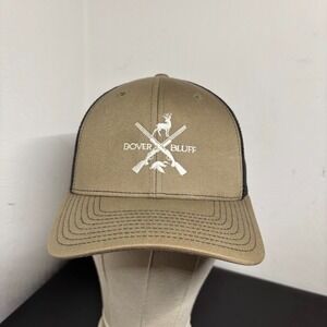 Dover Bluff Hunting Trucker Hat Snapback Cap Men's OSFM Deer Bird Mesh Back